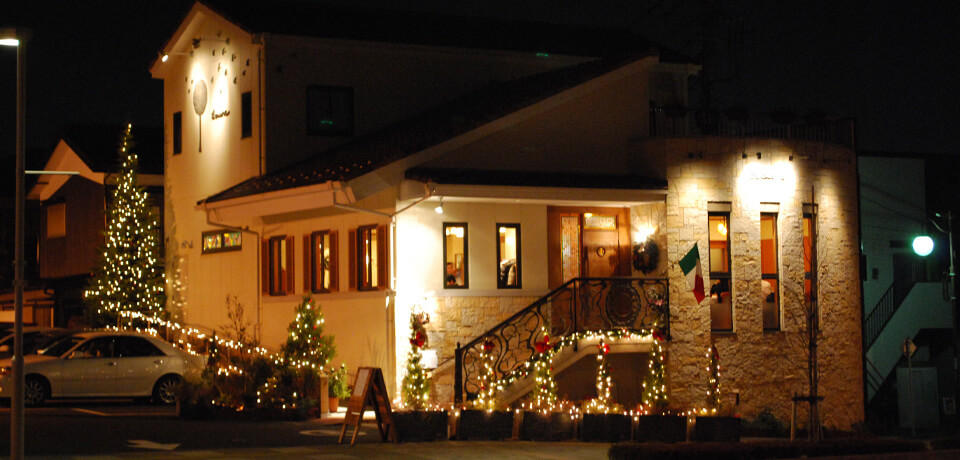 12月限定のクリスマスメニュー